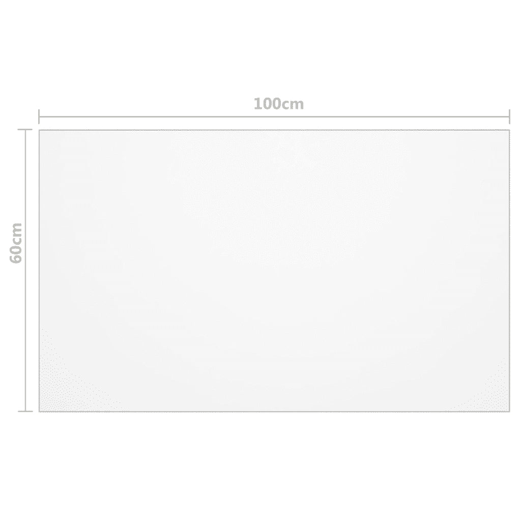 Protezione Tavolo Opaca 100x60 cm 2 mm PVC cod mxl 56651