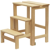 sgabello legno a 3 gradini mod. ribalta cod:ferx.99384