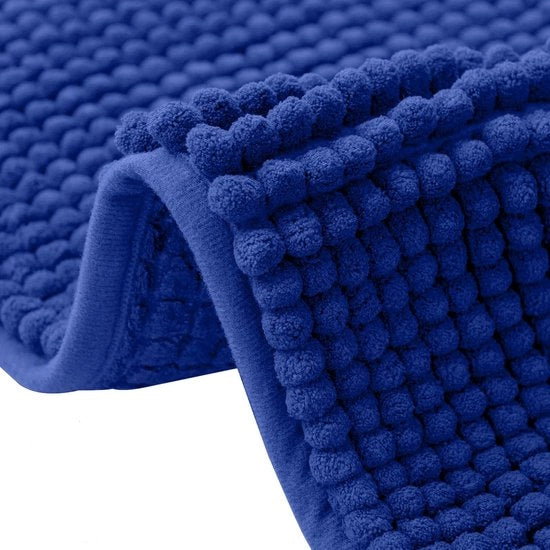 Matte antiscivolo in chenille, 40 x 60 cm, morbida e comoda, assorbente e asciuga velocemente, lavabile, per bagno