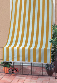 tenda da sole mod. rio cm.140x250 bianco/giallo cod:ferx.99390