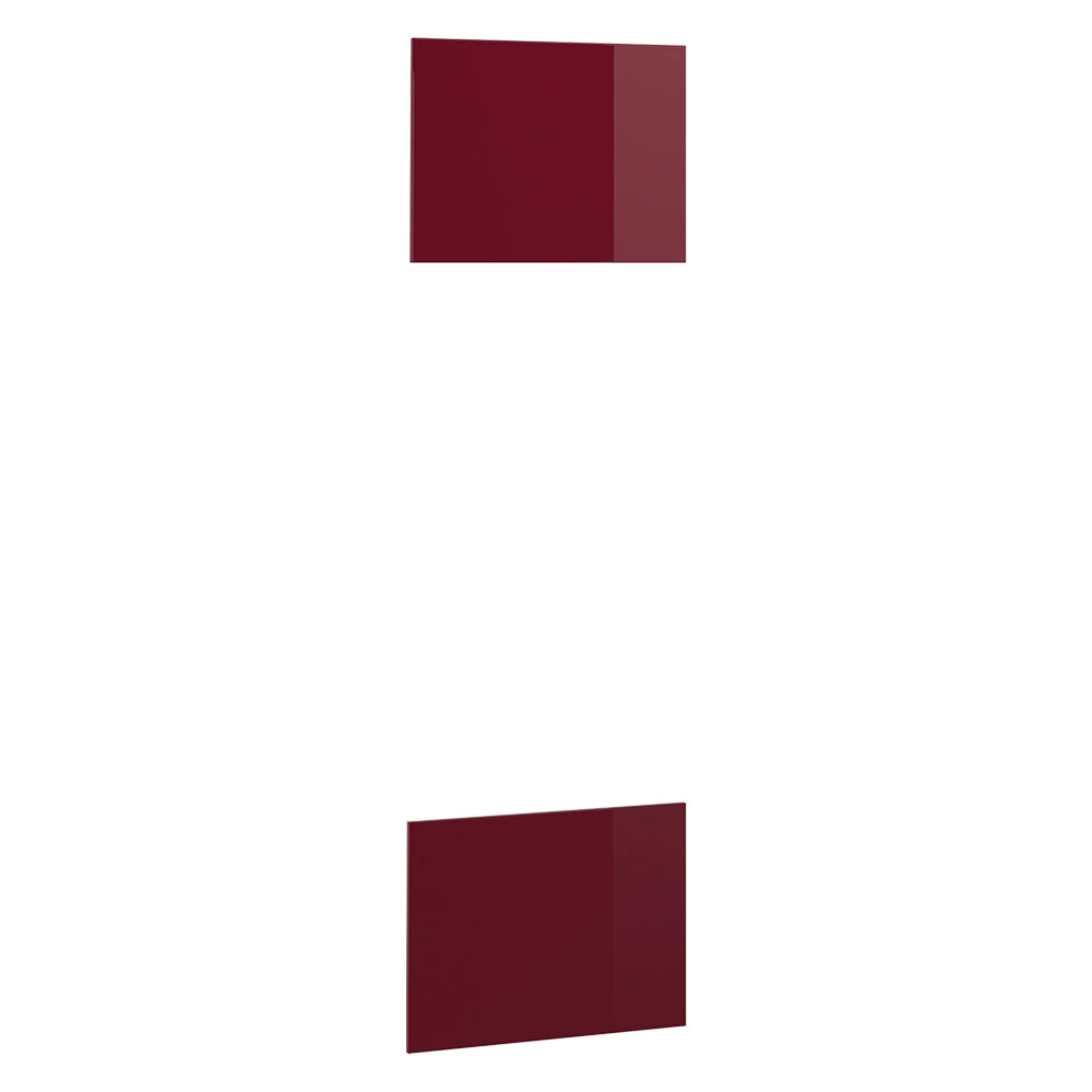 Vicco Frontale cucina Rosso lucido 59.6 x 76.6 cm frontale del mobile per mobile da incasso microonde