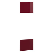 Vicco Frontale cucina Rosso lucido 59.6 x 76.6 cm frontale del mobile per mobile da incasso microonde