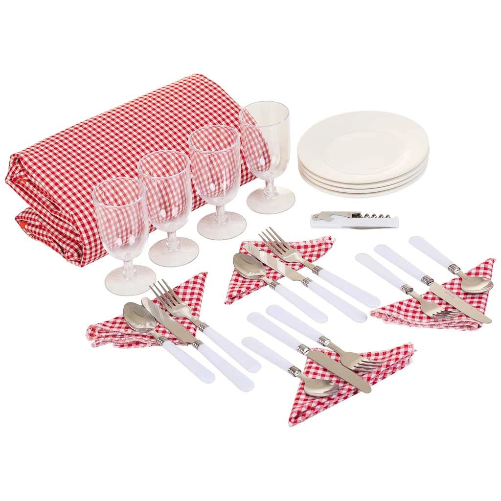 Cestino pic-nic marrone 40x28x20h