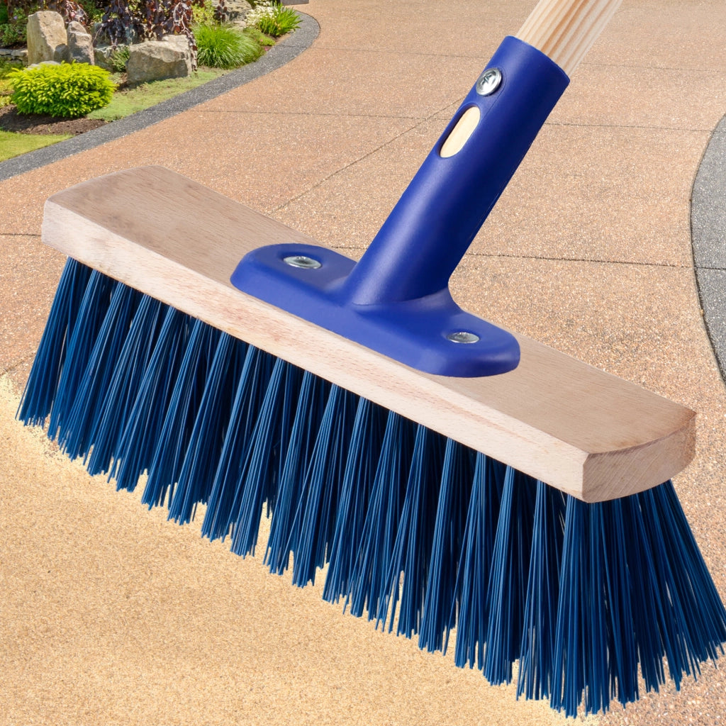 Scopa da giardino KADAX per spazzare strade e giardini, 30 cm