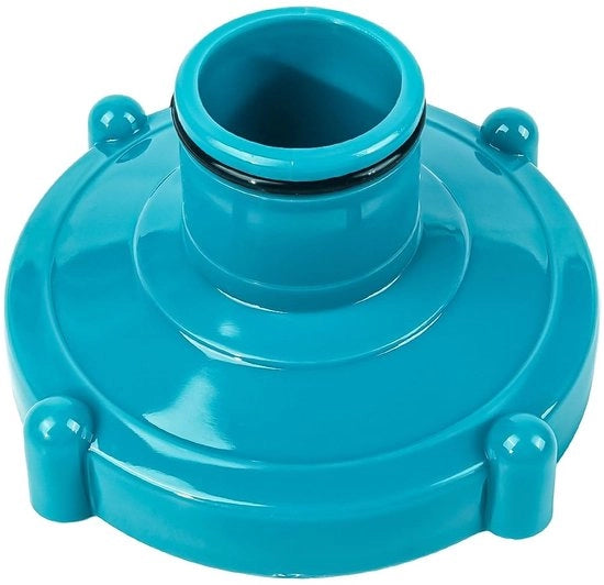 Adattatore per tubo - accessorio per piscina - ottimizza il mantenimento della piscina - diametro 80 mm - ideale per Intex e Bestway - per acqua cristallina