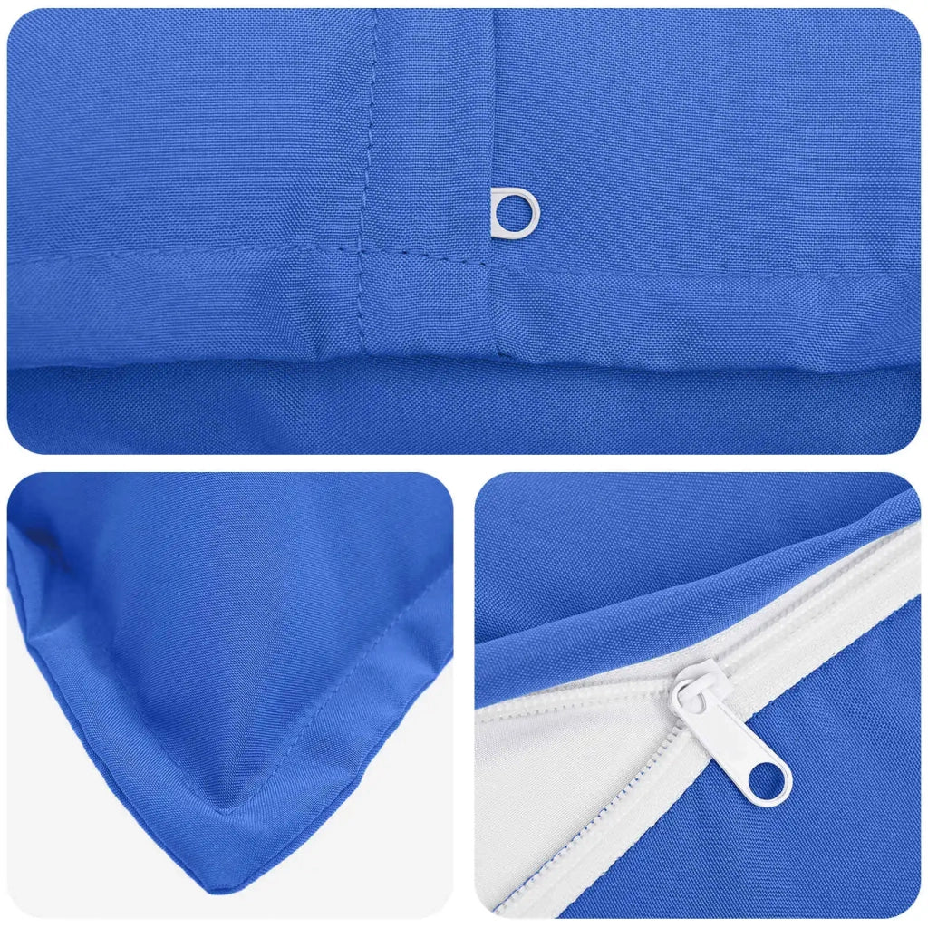 Federa 2 pcs HOUTEN Blu Reale 35 x 35 cm Poliestere 916515