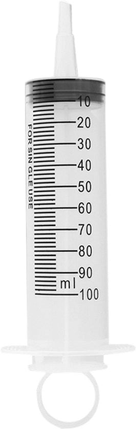 Spruzzatore Plastico - Riciclabile - 20/60/100/150ml - Misurazione - Siringa Tubo