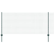 Recinzione in Rete Saldato con 44 U Post Verde 1x100 m Acciaio