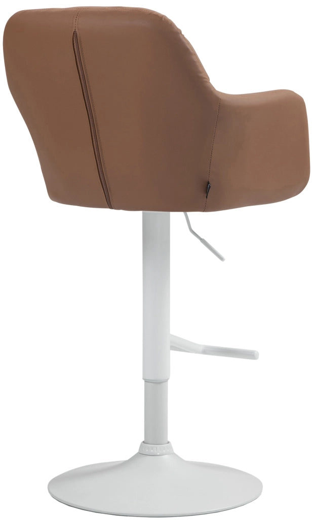 Barhocker Natoma Kunstleder weiЯ