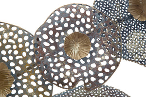 Pannello Holes 119x7x59,5 cm in Ferro Multicolor