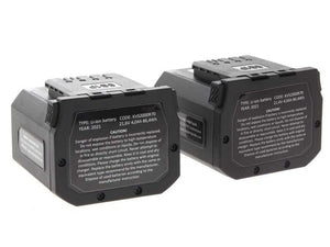 Potatore Volpi KVS8000 con 2 batterie 21,6V 4Ah e barra da 20cm