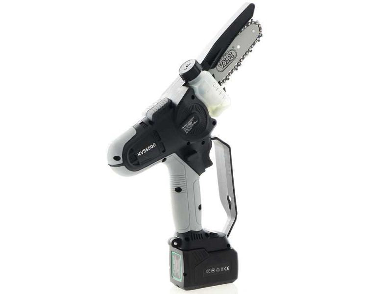 Potatore a batteria Volpi KVS5500 con 2 batterie 14,4V 4,0Ah barra da 10cm