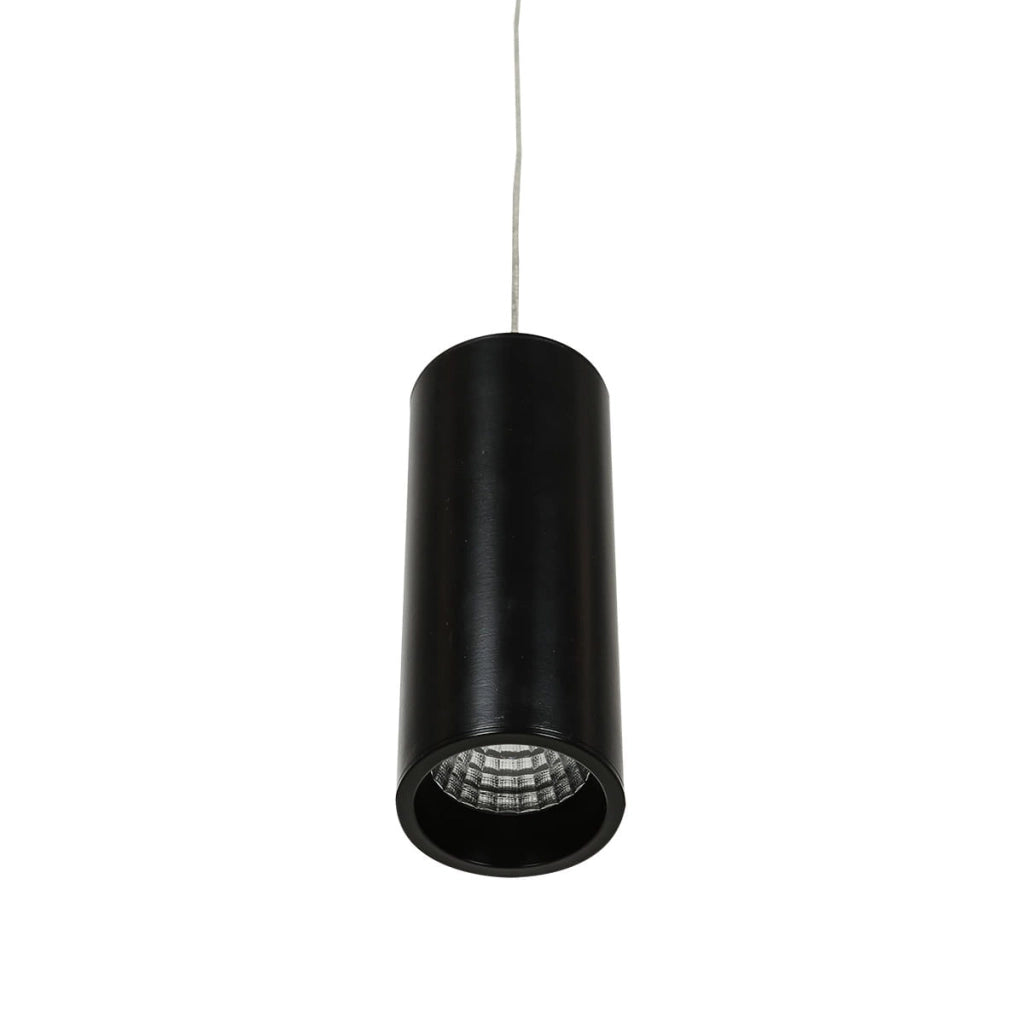 Lampada a sospensione Italux Moldes LED 7W 4000K nera