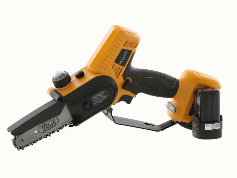 Potatore Volpi PVS5100 con 2 batterie 14,4V 2,5Ah e carica
