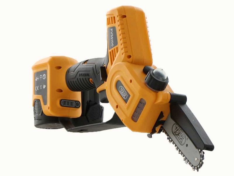 Potatore Volpi PVS5100 con 2 batterie 14,4V 2,5Ah e carica