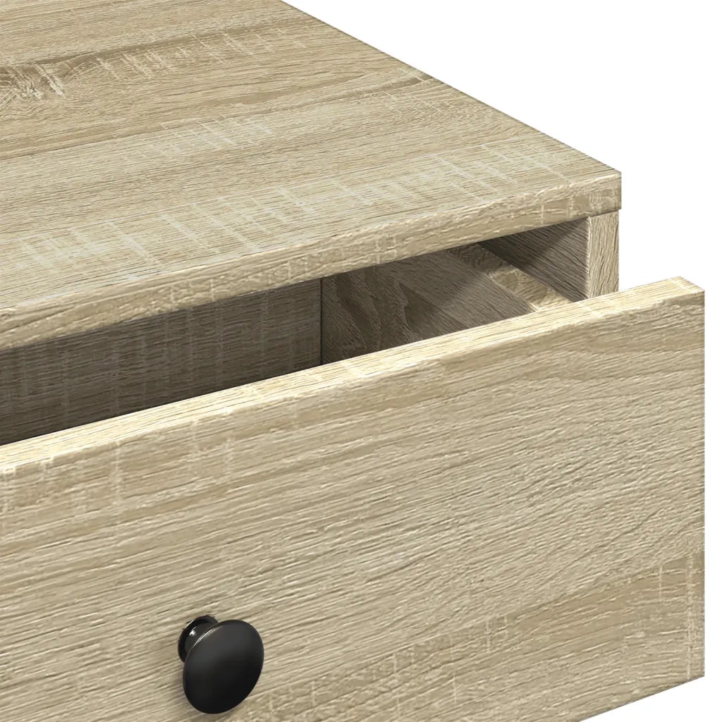 Tavolino da Salotto Rovere Sonoma 90x90x28 cm Legno Multistrato 848089