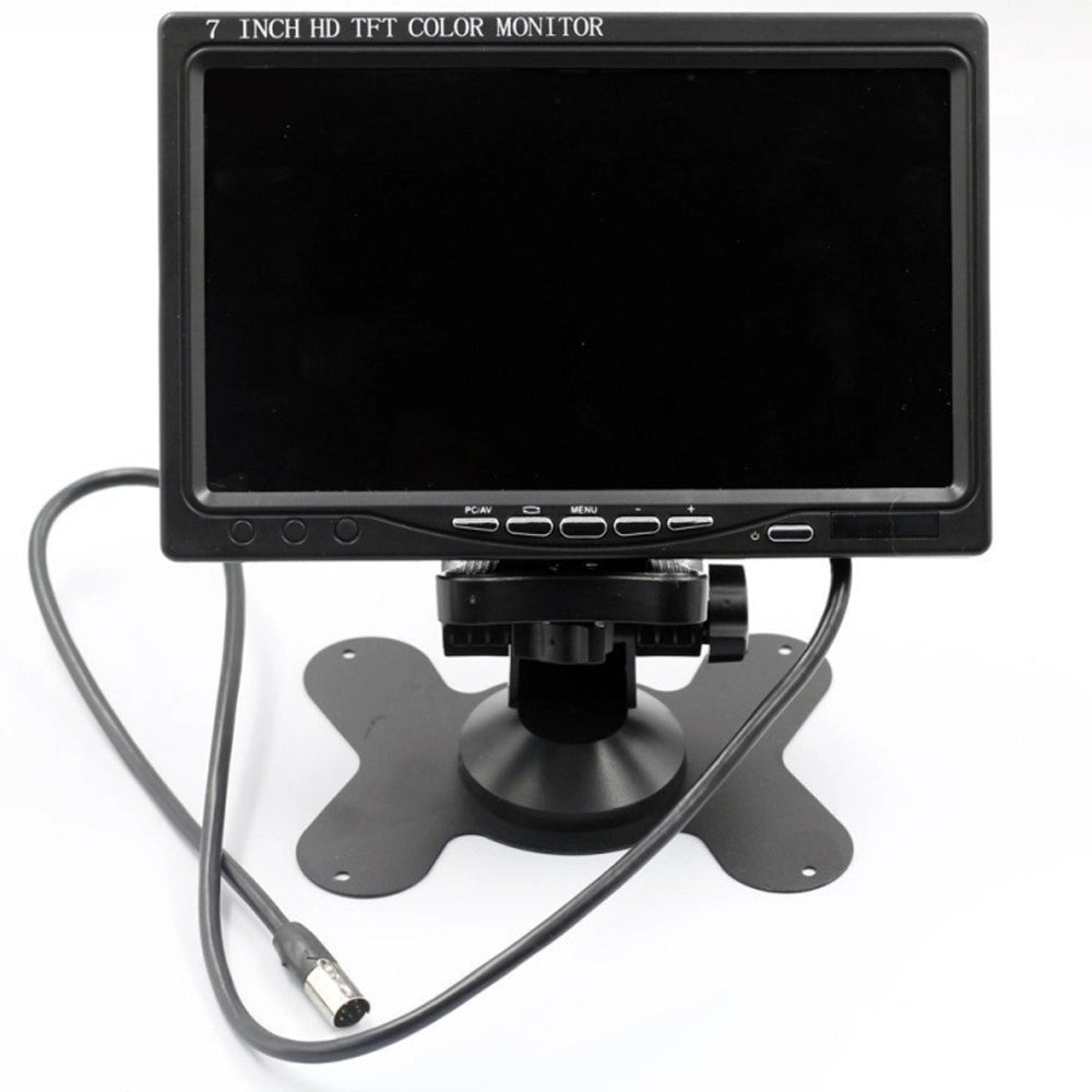 Trade Shop - Stereo 7" Hdmi Vga Touch Screen Telecomando Autoradio Aux Mp3 Sd Radio 2 Canali -