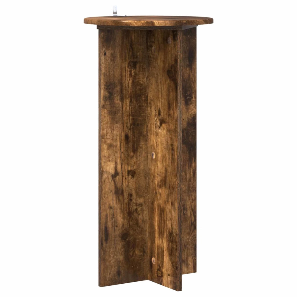 Supporto per piante 2 pz Rovere Fumo 40 x 40 x 80 cm 899704