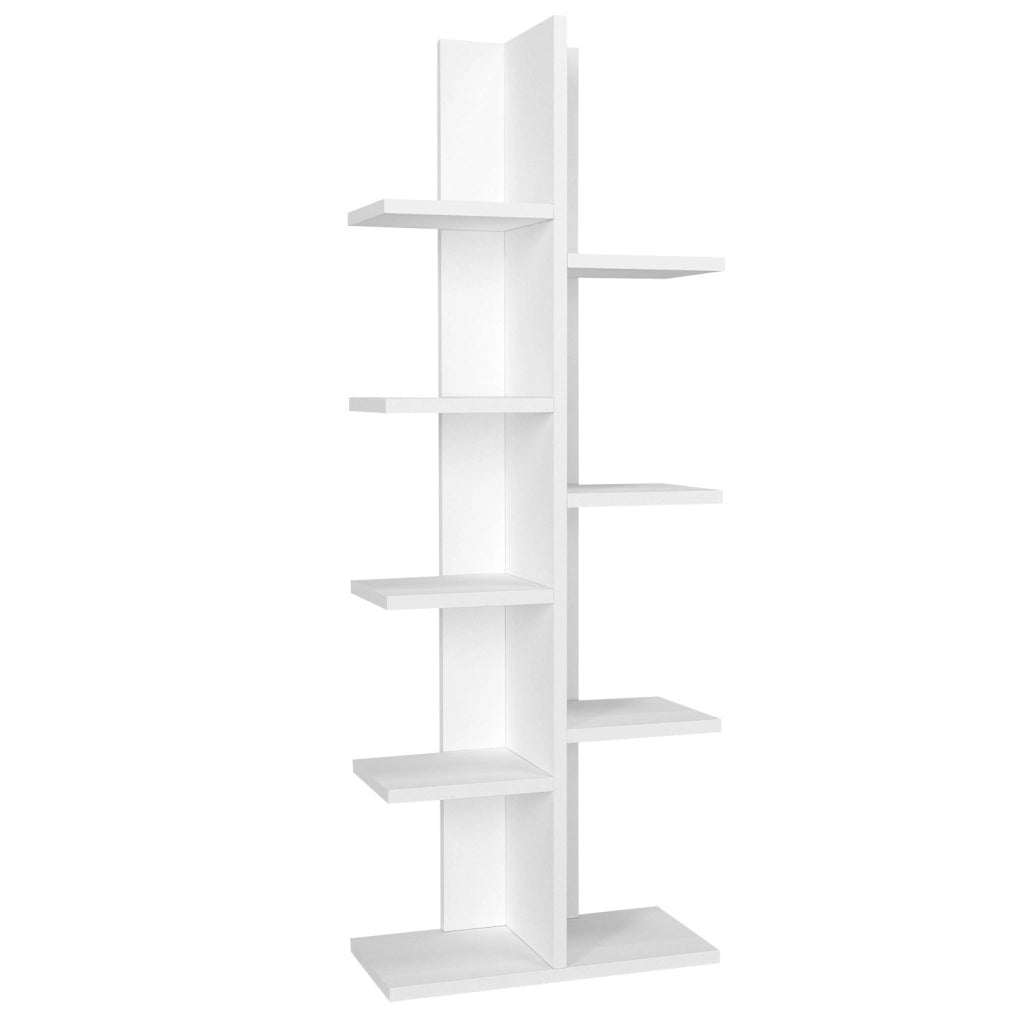 Libreria in legno "Tree" - 45 x 22 x 121 cm - Bianco