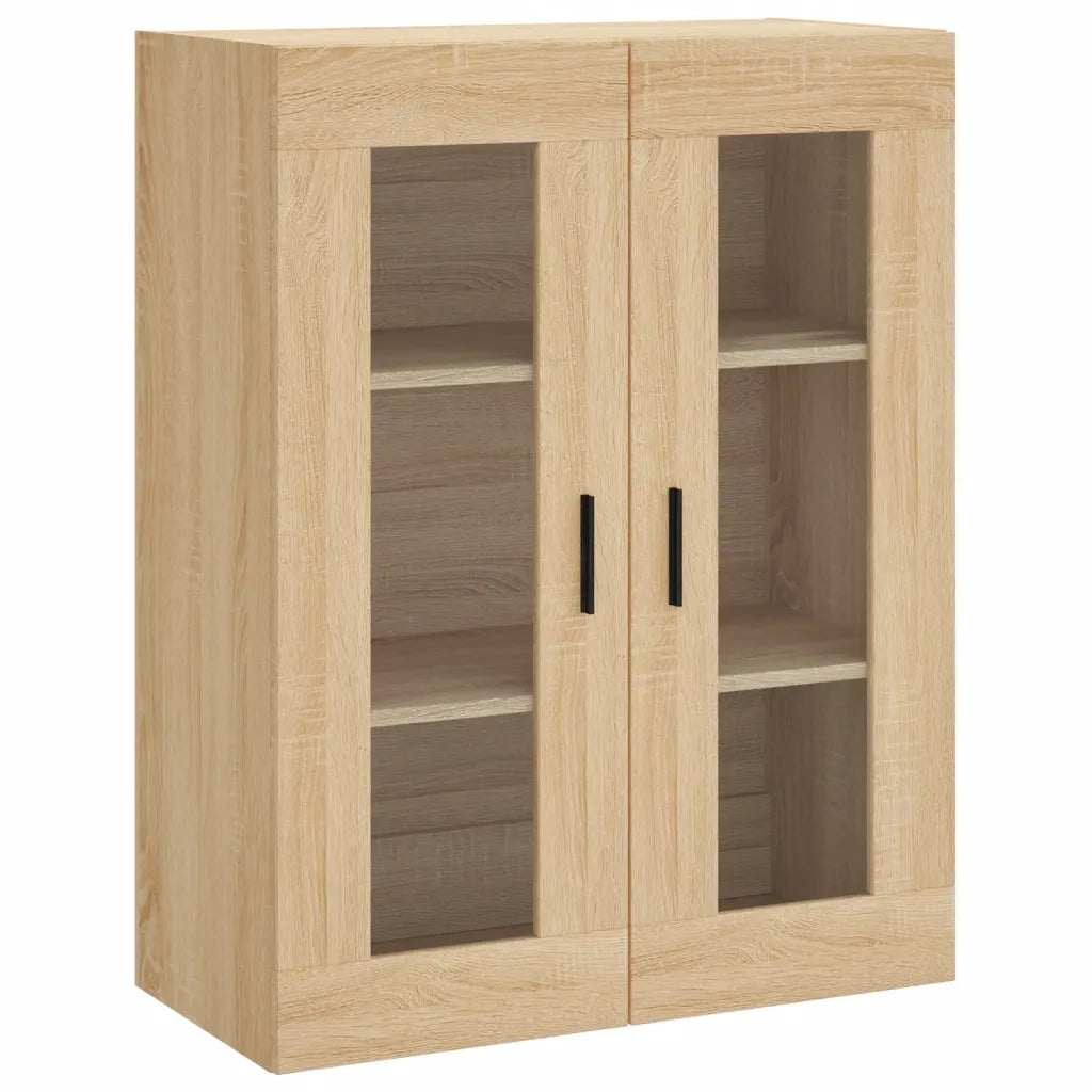 Credenza Rovere Sonoma 69,5x34x180 cm in Legno Multistrato 3198676