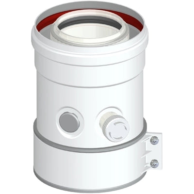 PARTENZA VERTICALE COASSIALE M/F DN 60/100 PV3- Diam. 60/100- STABI- pezzi 1