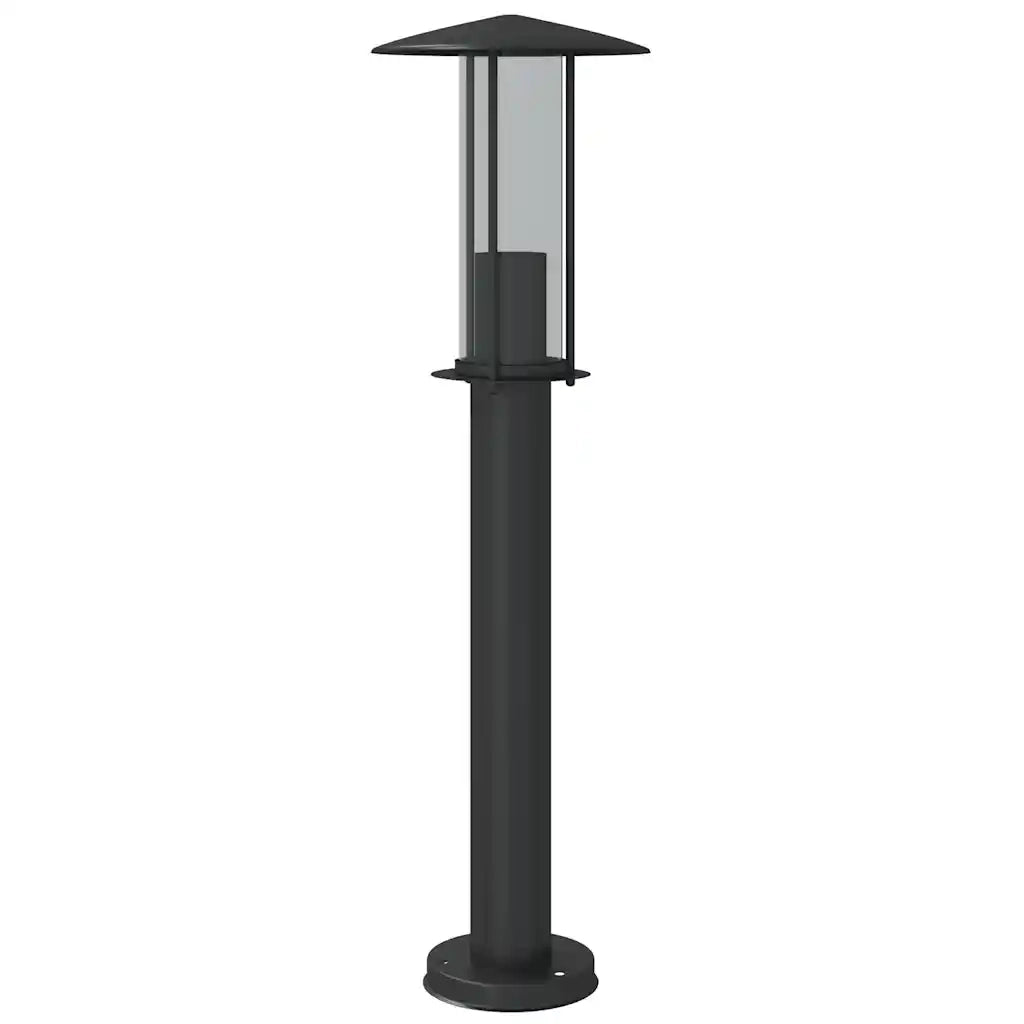 Lampada da Terra per Esterni Nera 60 cm in Acciaio Inox CFW8872472