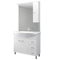 mobile bagno bianco eva cm.105 completo cod:ferx.99437