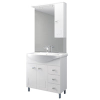 mobile bagno bianco eva cm.85 completo cod:ferx.99438