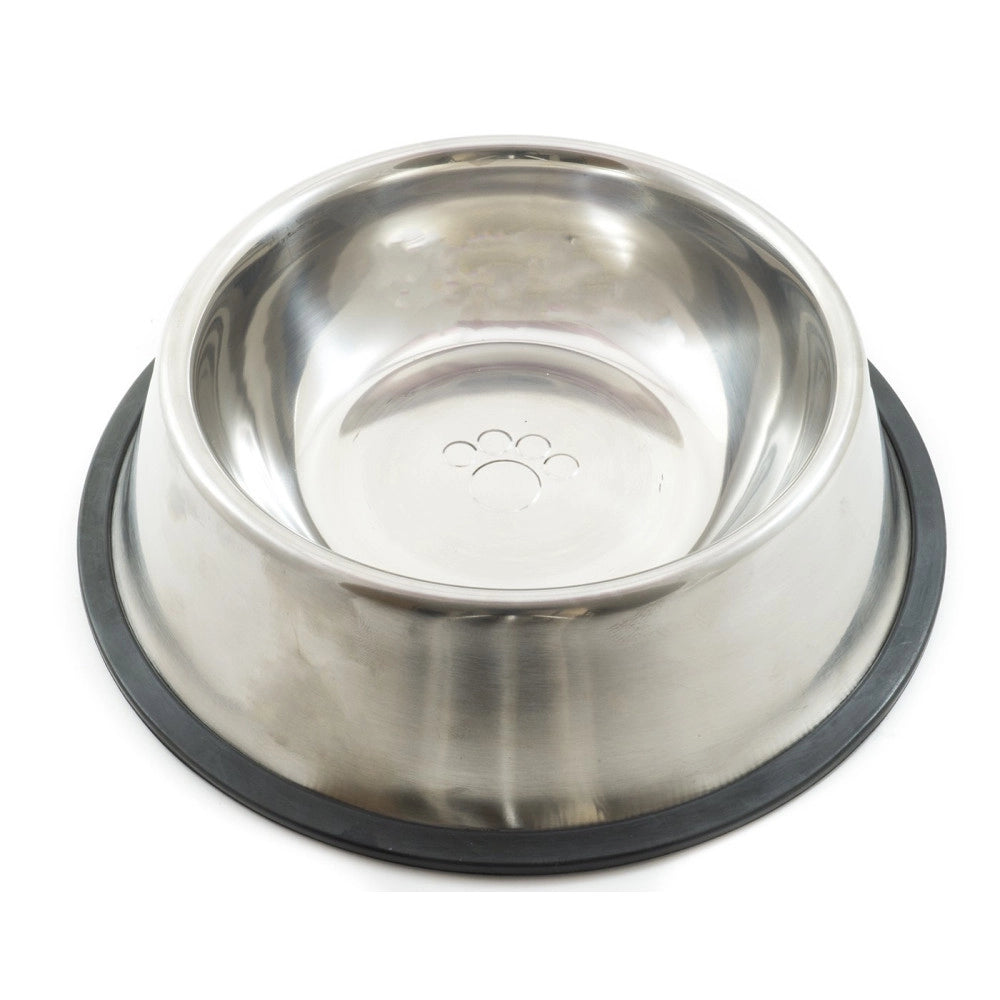 Trade Shop - Ciotola Piccola 18cm Antiscivolo Cibo Acqua Cani E Gatti Animali Domestici -