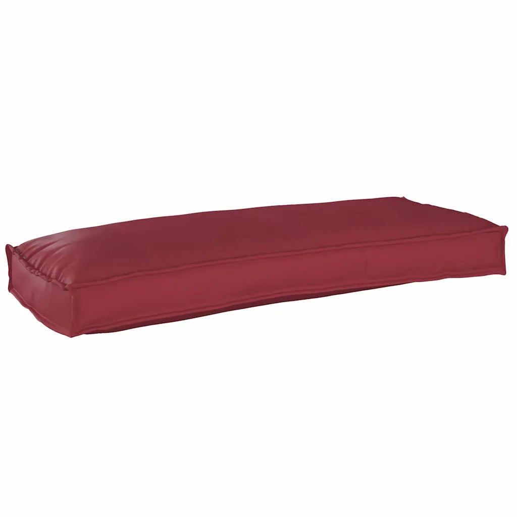 Cuscino Rosso Vino 100 x 40 x 8 cm Tessuto Oxford 42001624