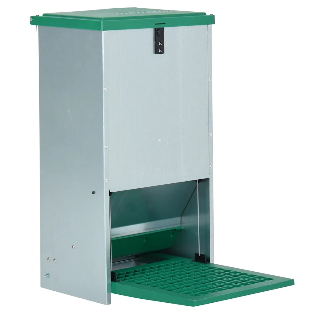 Mangiatoia Automatica per Pollame Feedomatic con Pedale 20 kgcod mxl 117608