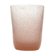 Bicchiere tumbler acqua peach memento originale in vetro soffiato 0,25L