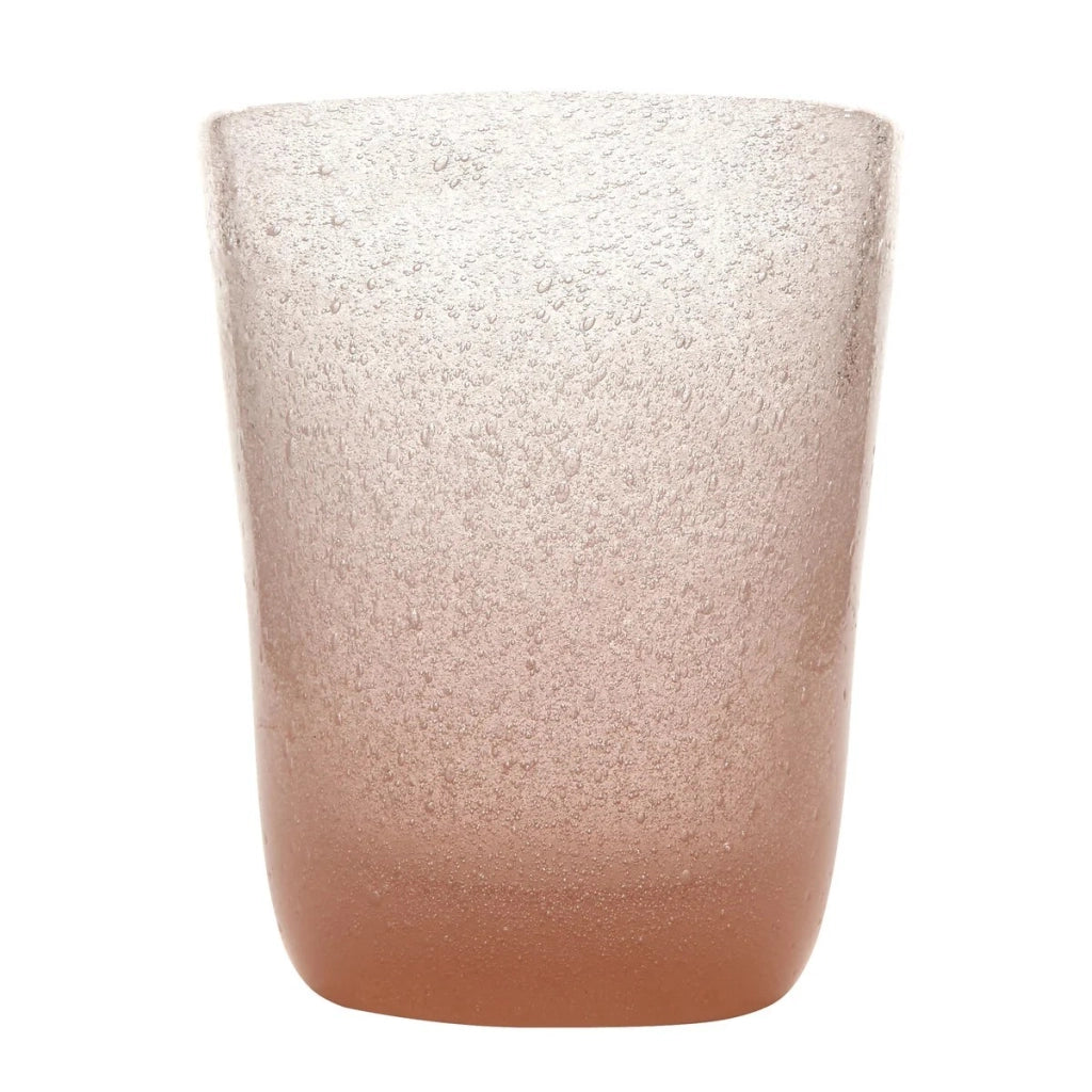 Bicchiere tumbler acqua peach memento originale in vetro soffiato 0,25L