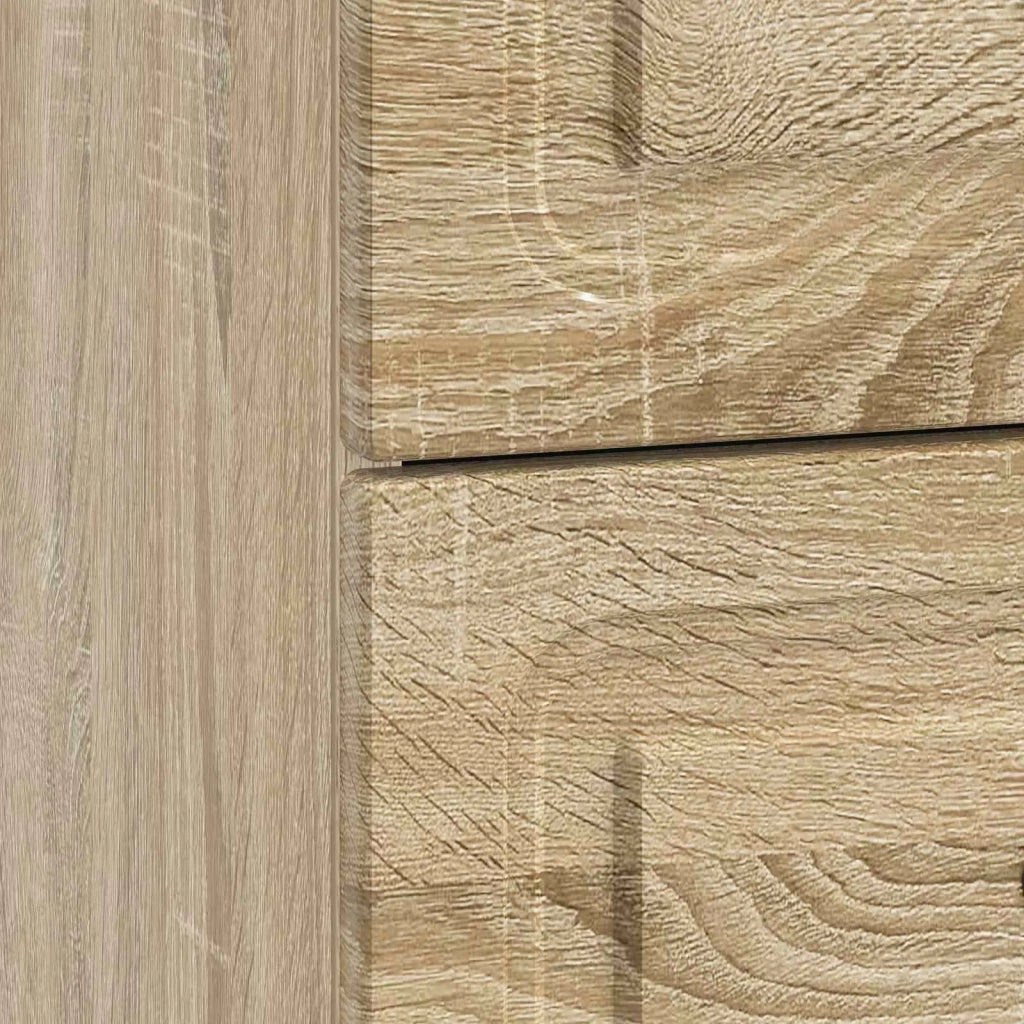 Set di 2 Comodini | Armadio da Notte | Mobiletto da notte Rovere Sonoma 43 x 34,5 x 44,5 cm