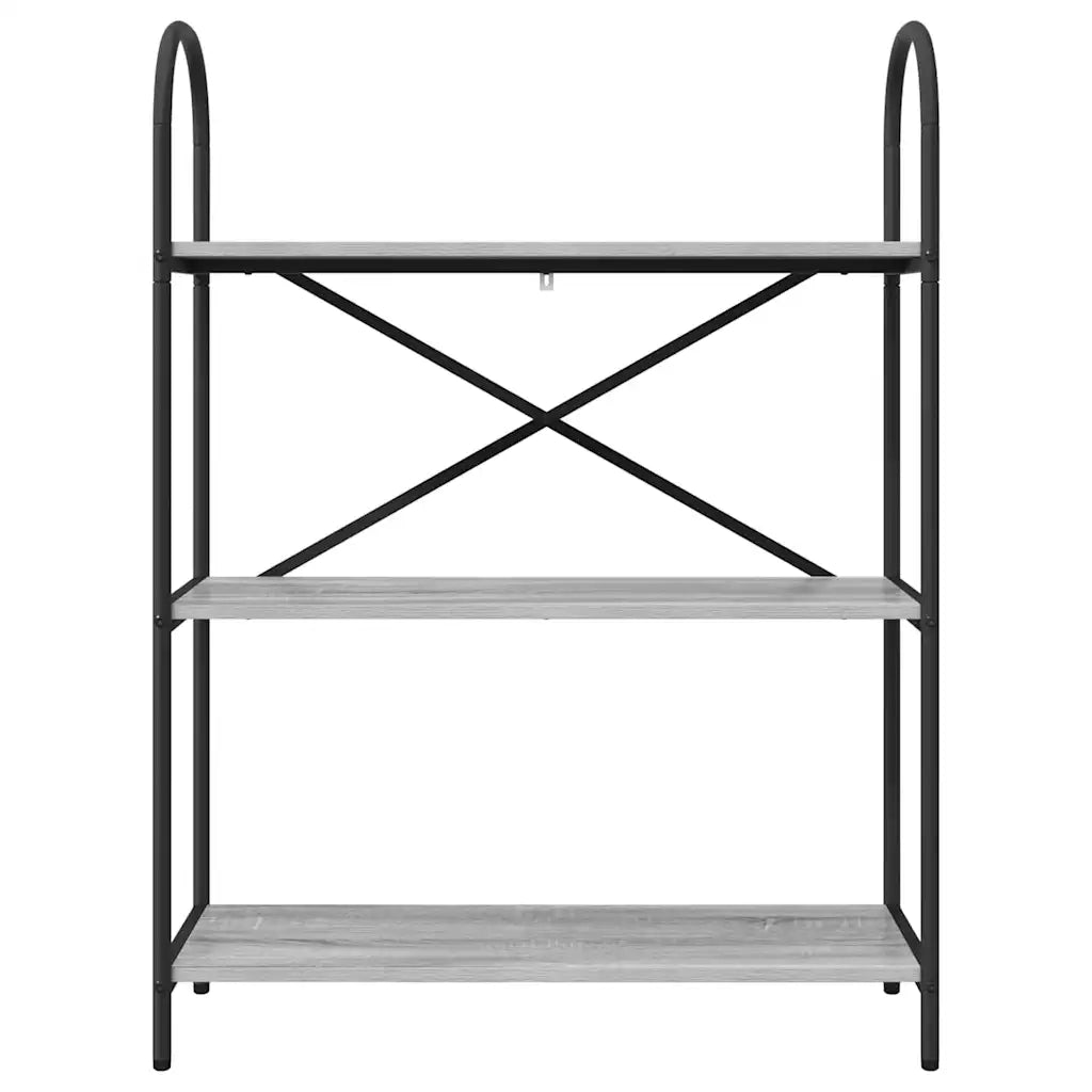 Libreria Grigio Sonoma 80 x 30 x 109 cm Legno multistrato 879902