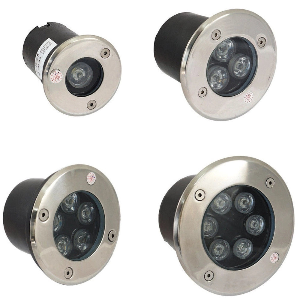 Trade Shop - Faretto Led Segnapassi Watt Giardino Ip65 Calpestabile Per Esterno Impermeabile -