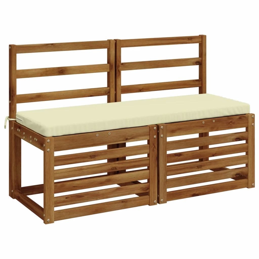 Cuscino per panchina SOEST 100% Poliestere Crema 948882