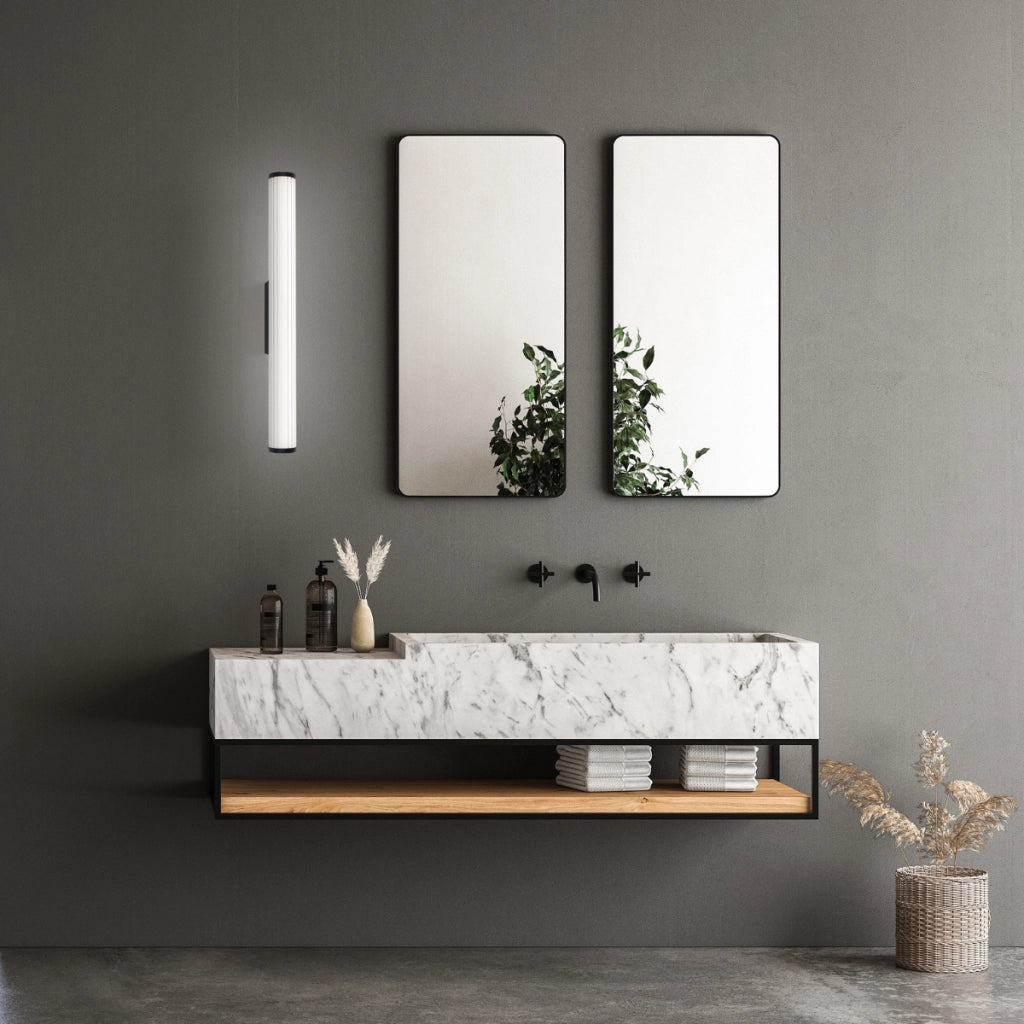 Applique bagno VENA LED 8W nera IP44 Light Prestige