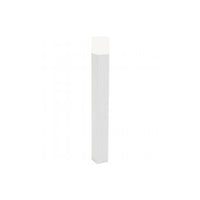 Palo Da Esterno Moderno H80Cm Kube Alluminio E Termoplastica Bianco Led 7W 4000K