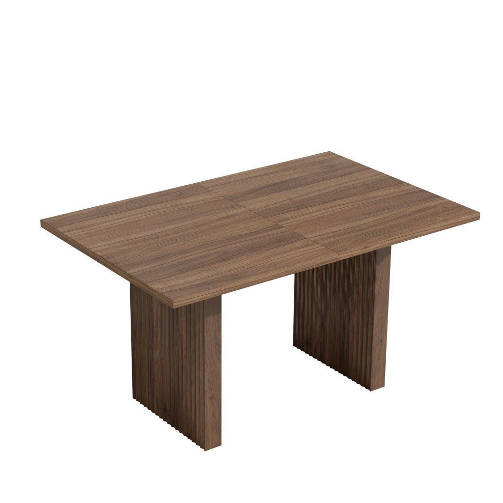 Tavolo da Pranzo Allungabile 140/200x90 cm ¨C Xylo ¨C Noce, Rettangolare, 6-8 Persone