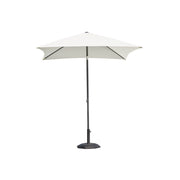 Ombrellone 2 X 2 Fusto Alluminio Antracite Poliestere Ecru' Moia