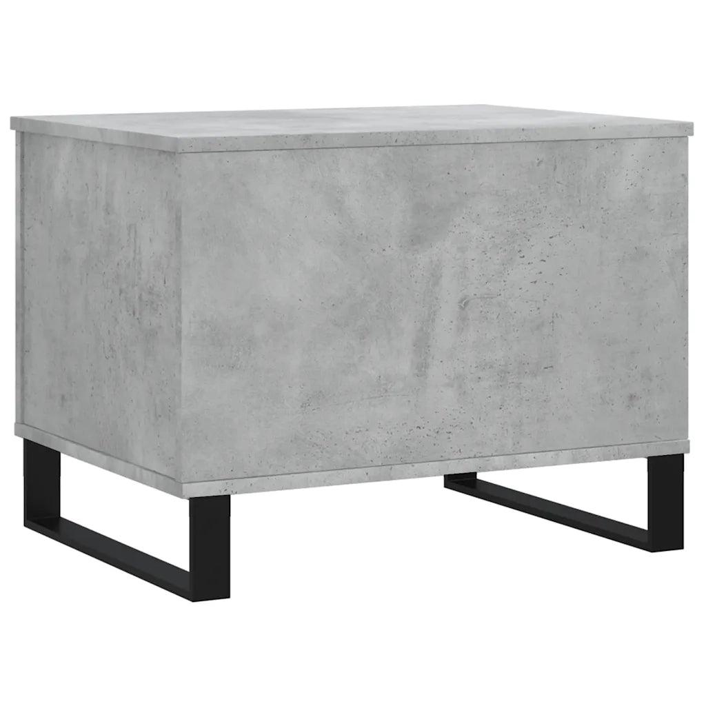 Tavolino salotto | Tavolino da caff¨¨ | Tavolino da Soggiorno Grigio Cemento 60x44,5x45 cm Legno Multistrato