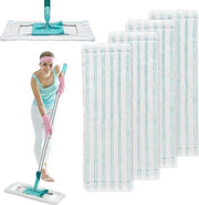 Set di Asciugamani per Scopa Profonda XL da 4 pezzi - Microfibra 47 x 17 cm - Scopa con Alta Potenza di Asciugatura
