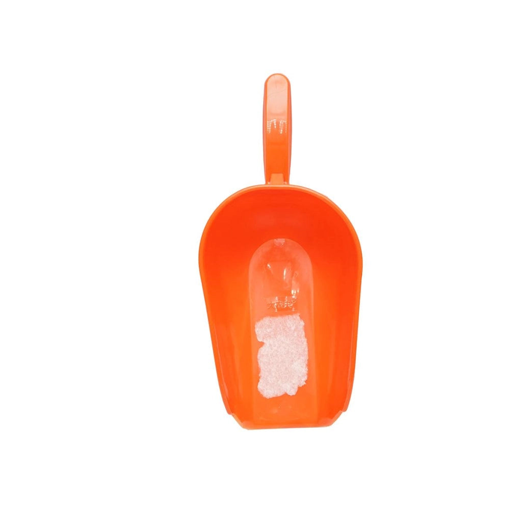 Paletta Sessola Alimentare in Policarbonato, 25x11x9cm, Arancione, Paletta per alimenti in policarbonato 25x11x9cm