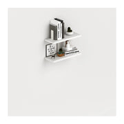 LAUNDRY COPPIA MENSOLE 60X23 CM BIANCO FRASS