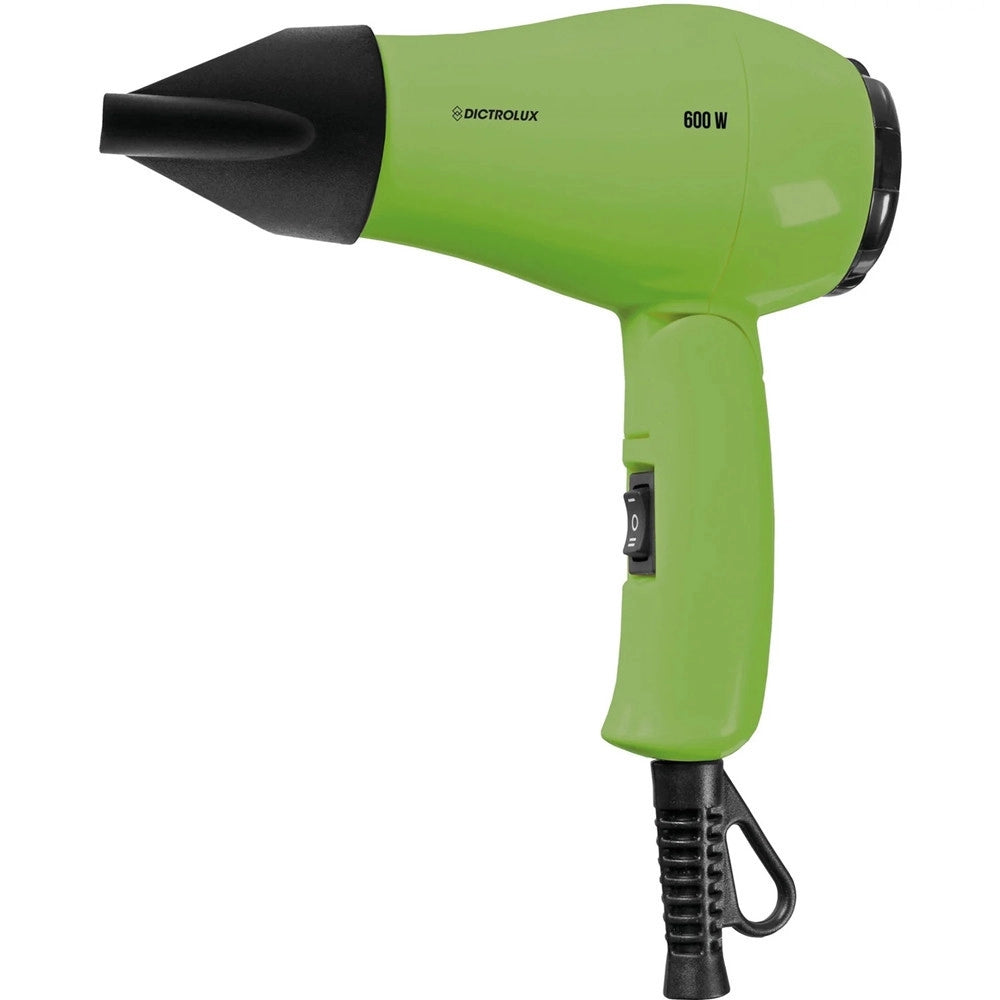 Trade Shop - Asciugacapelli Da Viaggio Pieghevole 600 Watt Motore Dc 2 Velocità Con Diffusore Styling -
