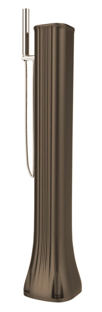 Mini Doccia Solare da Giardino Lavapiedi Miscelatore e Doccetta Mobile Arkema Happy Go Dove grey