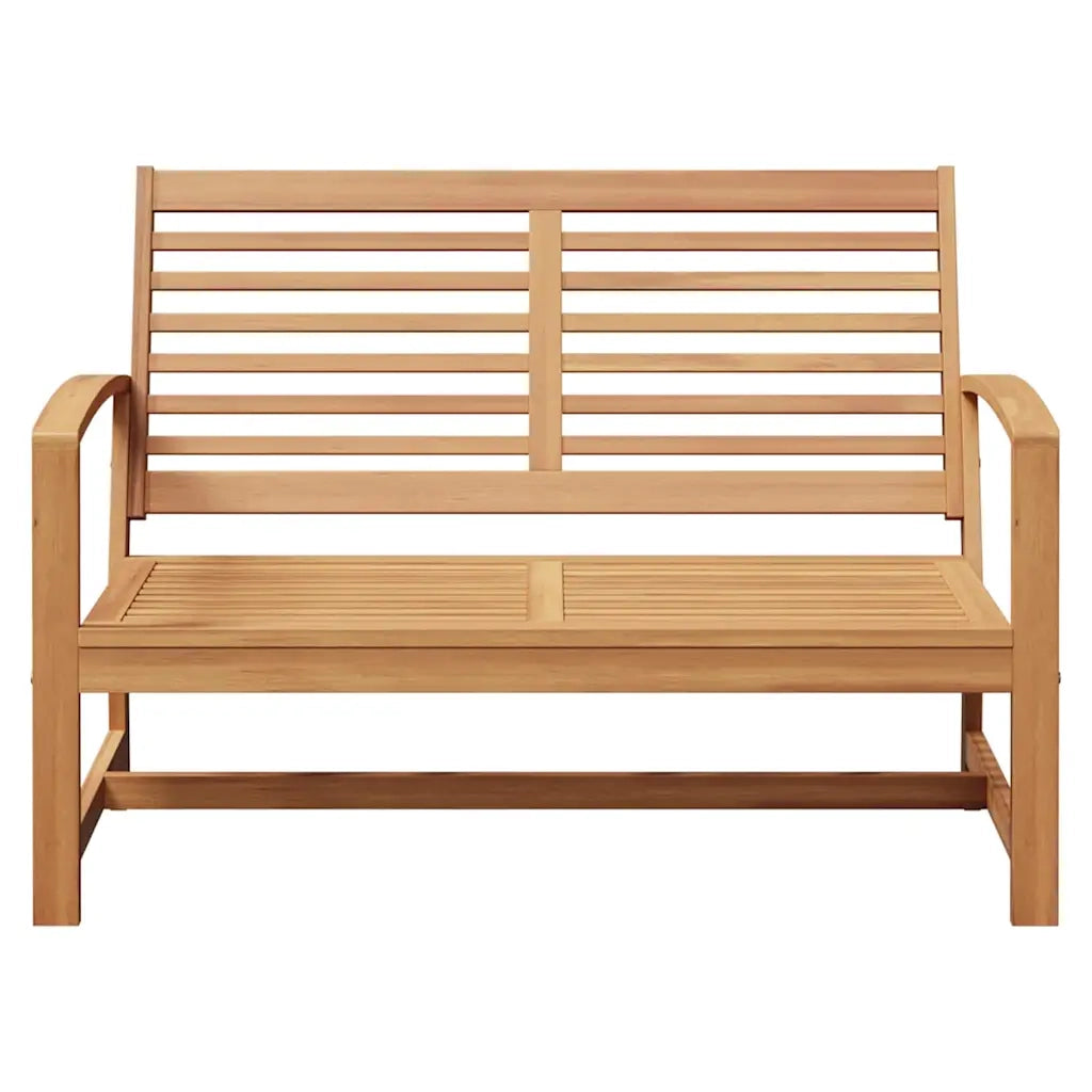 vidaXL Panchina da giardino Naturale 110 x 64 x 76.5 cm
