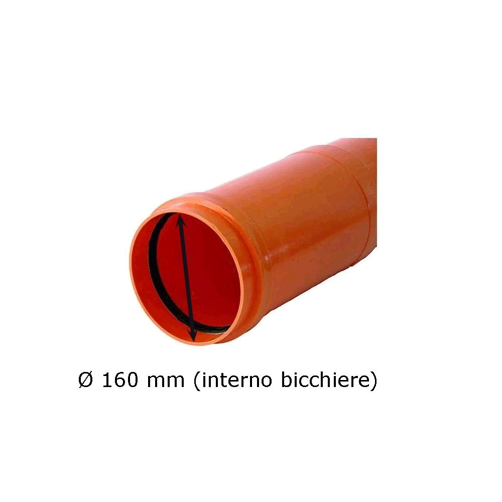 Giunto di dilatazione con guarnizione a labbro : Diametro - 160