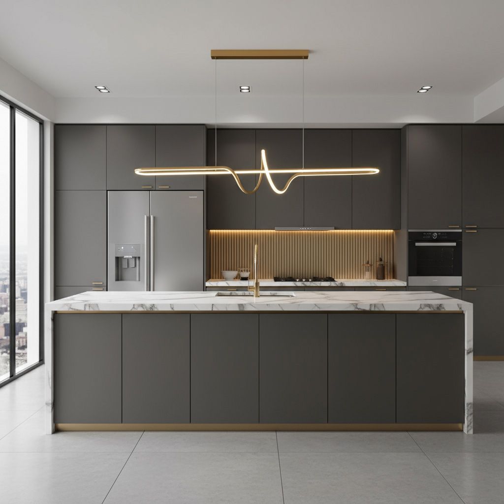 Lampada Led Lhj038-cp Brush Gold